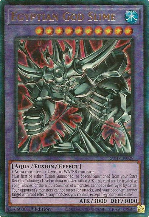 Egyptian God Slime [RA01-EN029] Prismatic Ultimate Rare Yu-Gi-Oh!