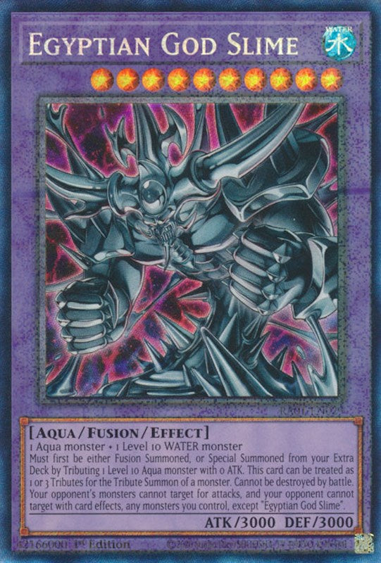 Egyptian God Slime [RA01-EN029] Prismatic Collector's Rare Yu-Gi-Oh!