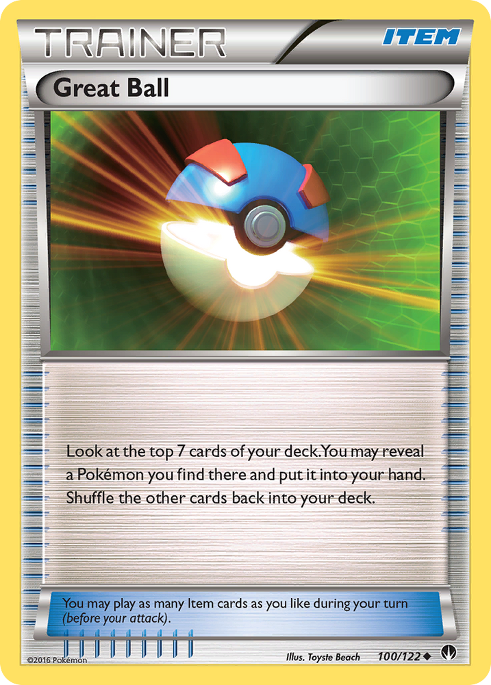 Great Ball (100/122) [XY: BREAKpoint] Pokémon