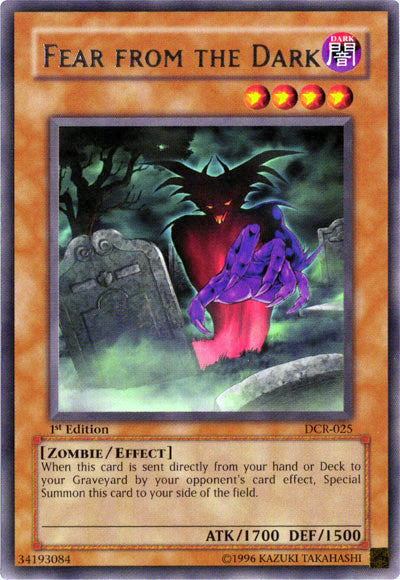 Fear from the Dark [DCR-025] Rare Yu-Gi-Oh!