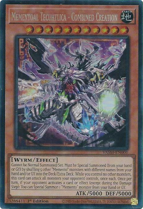 Mementoal Tecuhtlica - Combined Creation (CR) [VASM-EN001] Collector's Rare Yu-Gi-Oh!