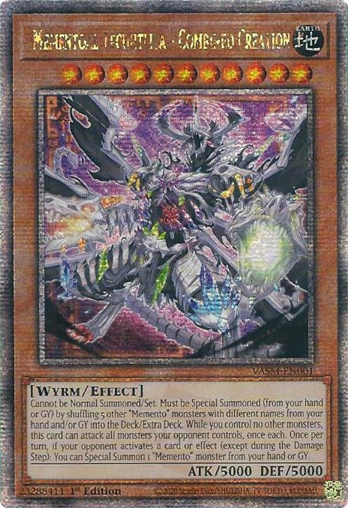 Mementoal Tecuhtlica - Combined Creation (Quarter Century Secret Rare) [VASM-EN001] Quarter Century Secret Rare Yu-Gi-Oh!