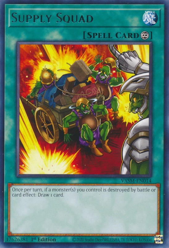 Supply Squad [VASM-EN014] Rare Yu-Gi-Oh!