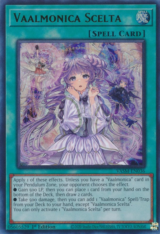 Vaalmonica Scelta [VASM-EN036] Ultra Rare Yu-Gi-Oh!