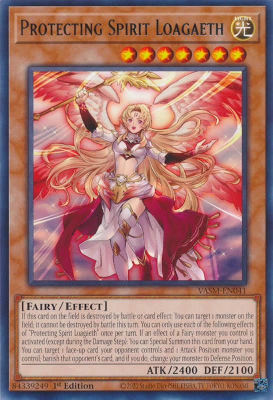 Protecting Spirit Loagaeth [VASM-EN041] Rare Yu-Gi-Oh!