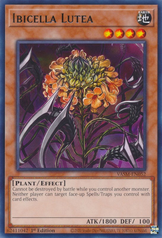 Ibicella Lutea [VASM-EN052] Rare Yu-Gi-Oh!