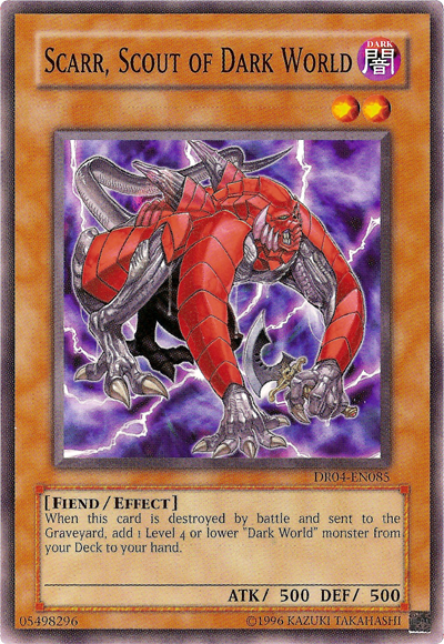 Scarr, Scout of Dark World [DR04-EN085] Common Yu-Gi-Oh!