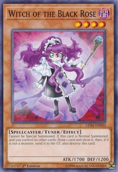Witch of the Black Rose [LED4-EN030] Common Yu-Gi-Oh!
