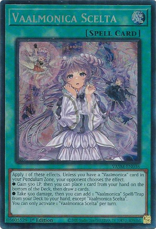 Vaalmonica Scelta (CR) [VASM-EN036] Collector's Rare Yu-Gi-Oh!