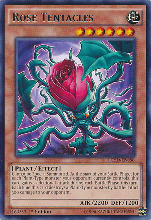 Rose Tentacles [LC5D-EN088] Rare Yu-Gi-Oh!