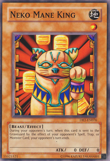 Neko Mane King [DR1-EN076] Common Yu-Gi-Oh!