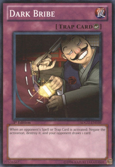 Dark Bribe [SDGU-EN039] Common Yu-Gi-Oh!