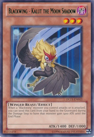 Blackwing - Kalut the Moon Shadow (Green) [DL11-EN013] Rare Yu-Gi-Oh!