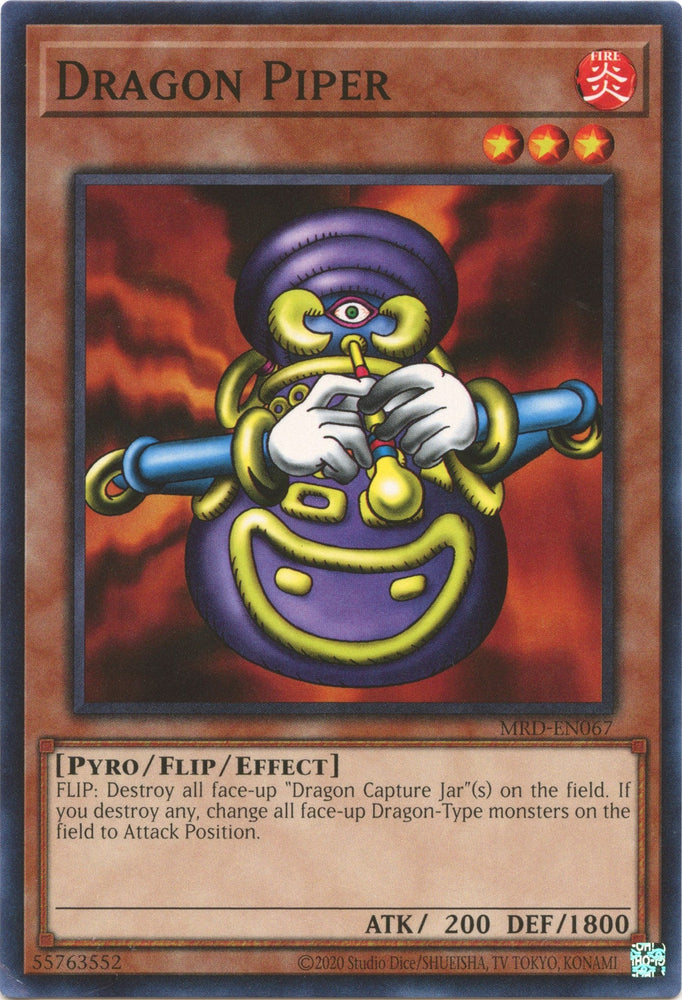 Dragon Piper (25th Anniversary) [MRD-EN067] Common Yu-Gi-Oh!