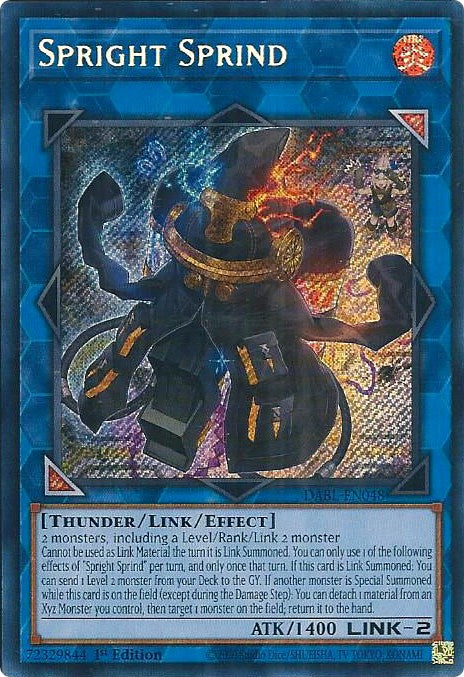 Spright Sprind [DABL-EN048] Secret Rare Yu-Gi-Oh!