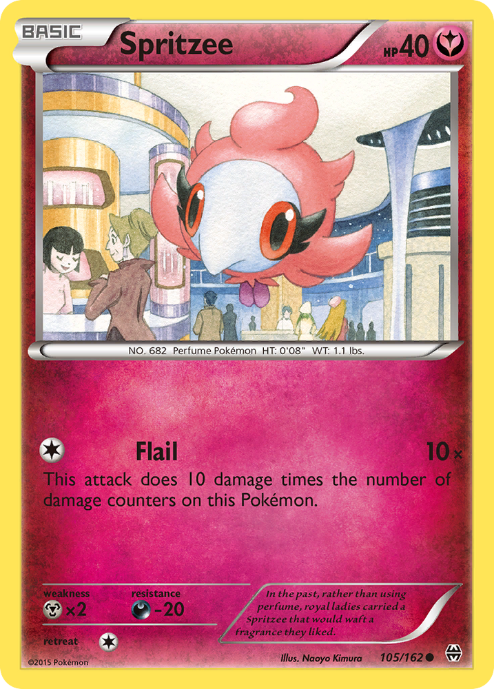 Spritzee (105/162) [XY: BREAKthrough] Pokémon