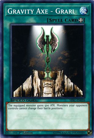 Gravity Axe - Grarl [SBSC-EN039] Common Yu-Gi-Oh!