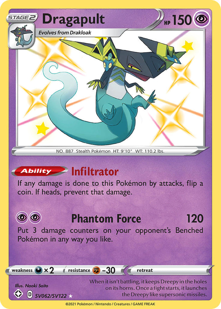 Dragapult (SV062/SV122) [Sword & Shield: Shining Fates] Pokémon