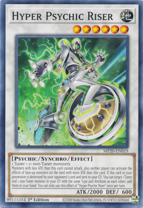 Hyper Psychic Riser [MP20-EN019] Common Yu-Gi-Oh!