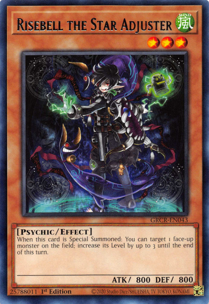 Risebell the Star Adjuster [GRCR-EN043] Rare Yu-Gi-Oh!