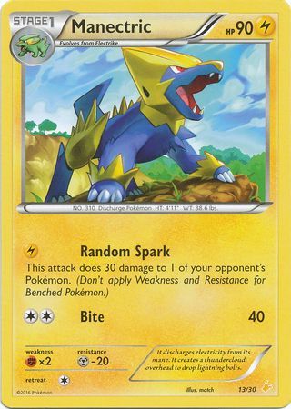 Manectric (13/30) [XY: Trainer Kit 3 - Pikachu Libre] Pokémon
