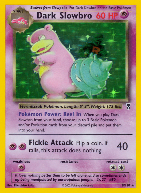 Dark Slowbro (8/110) [Legendary Collection] Pokémon