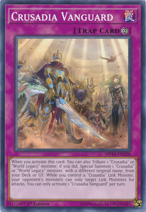 Crusadia Vanguard [MP19-EN128] Common Yu-Gi-Oh!