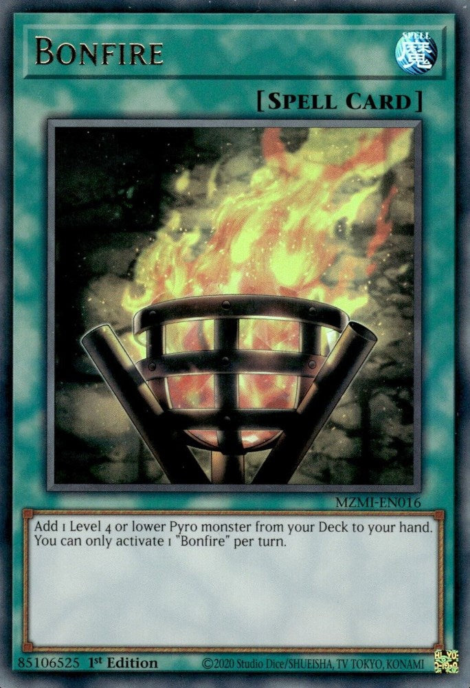 Bonfire [MZMI-EN016] Ultra Rare Yu-Gi-Oh!