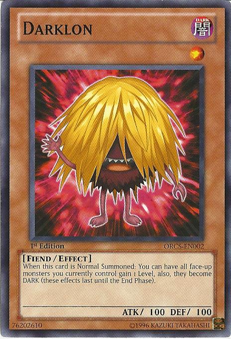 Darklon [ORCS-EN002] Common Yu-Gi-Oh!