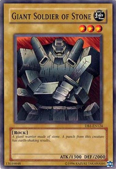 Giant Soldier of Stone [DB1-EN124] Common Yu-Gi-Oh!