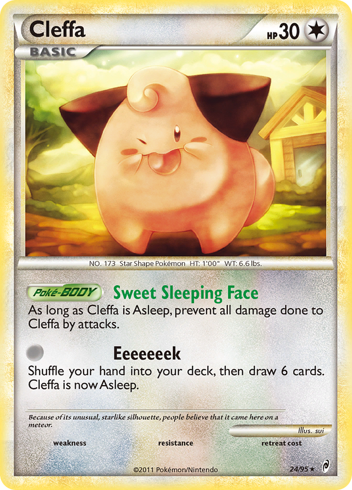 Cleffa (24/95) [HeartGold & SoulSilver: Call of Legends] Pokémon