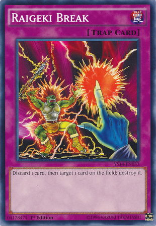Raigeki Break [YS14-EN033] Common Yu-Gi-Oh!