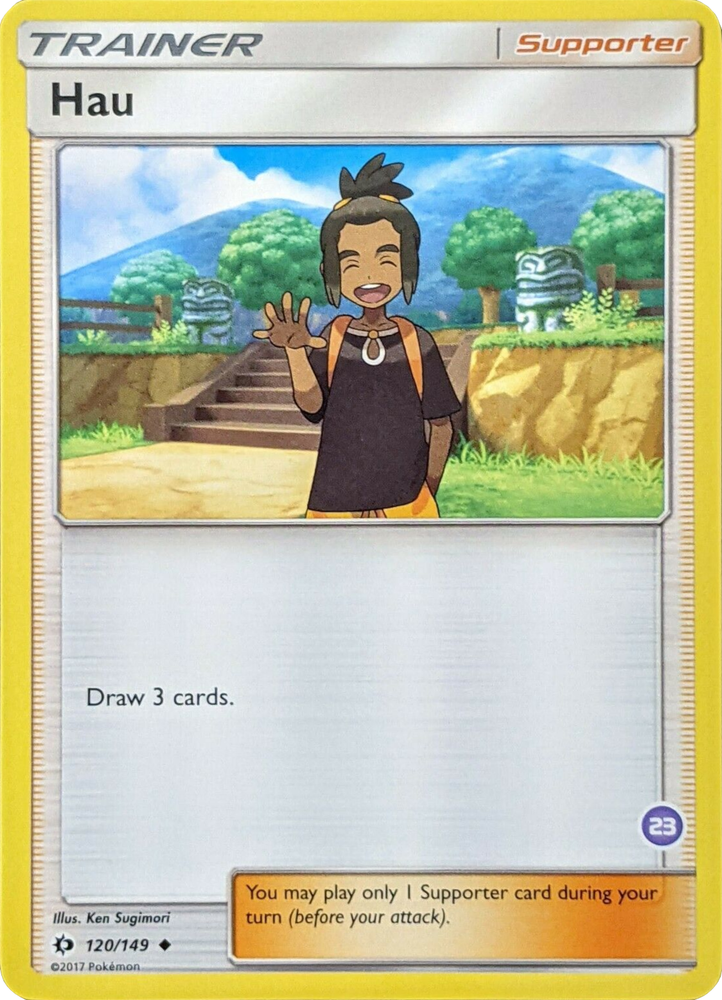 Hau (120/149) (Deck Exclusive #23) [Sun & Moon: Trainer Kit - Alolan Sandslash] Pokémon