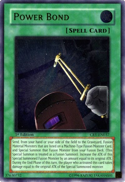 Power Bond [CRV-EN037] Ultimate Rare Yu-Gi-Oh!