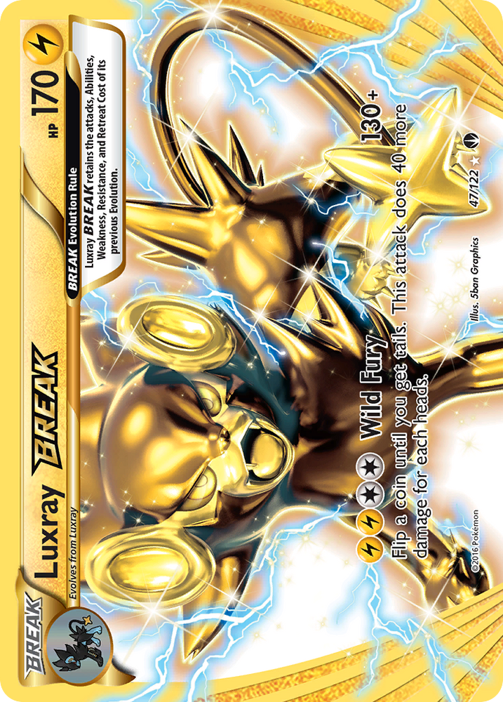 Luxray BREAK (47/122) [XY: BREAKpoint] Pokémon