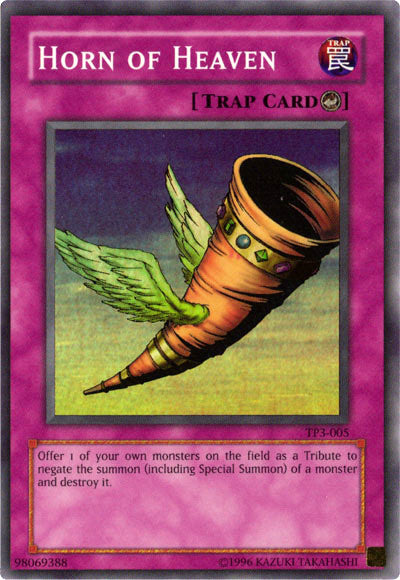 Horn of Heaven [TP3-005] Super Rare Yu-Gi-Oh!
