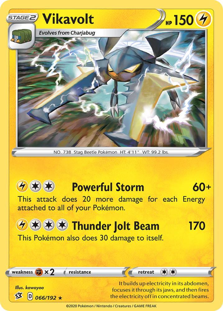 Vikavolt (066/192) [Sword & Shield: Rebel Clash] Pokémon