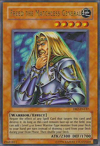 Freed the Matchless General [DB2-EN137] Ultra Rare Yu-Gi-Oh!
