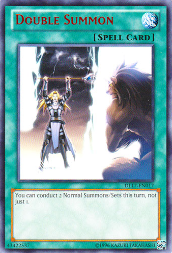 Double Summon (Red) [DL17-EN017] Rare Yu-Gi-Oh!