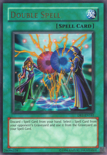 Double Spell [DR1-EN161] Ultra Rare Yu-Gi-Oh!