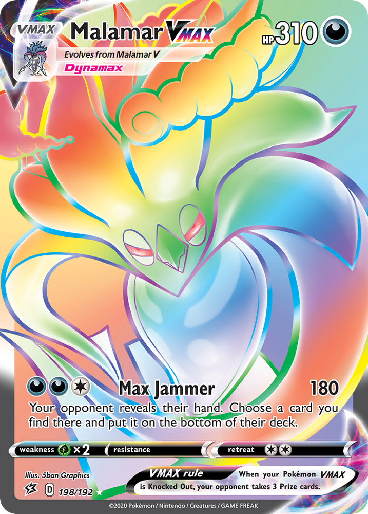 Malamar VMAX (198/192) [Sword & Shield: Rebel Clash] Pokémon