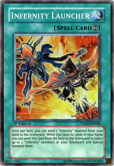 Infernity Launcher [TSHD-EN048] Super Rare Yu-Gi-Oh!