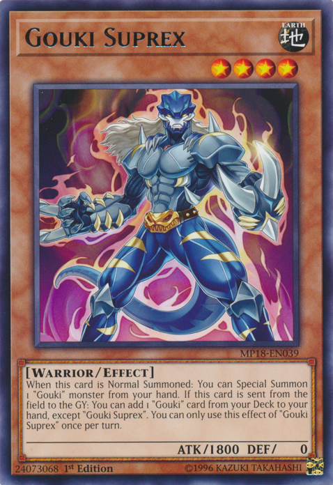 Gouki Suprex [MP18-EN039] Rare Yu-Gi-Oh!