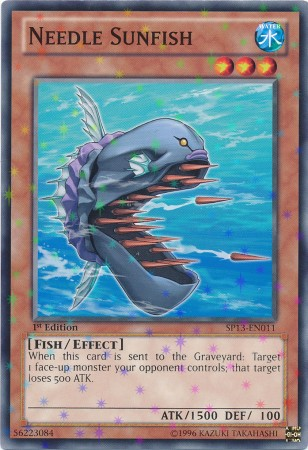 Needle Sunfish [SP13-EN011] Starfoil Rare Yu-Gi-Oh!