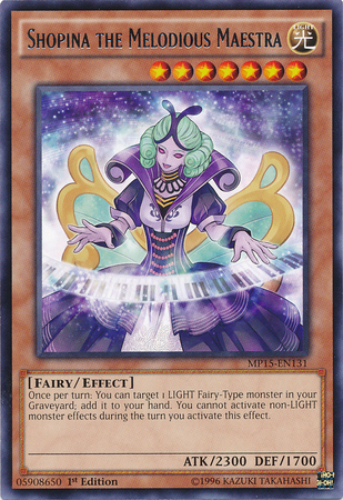 Shopina the Melodious Maestra [MP15-EN131] Rare Yu-Gi-Oh!