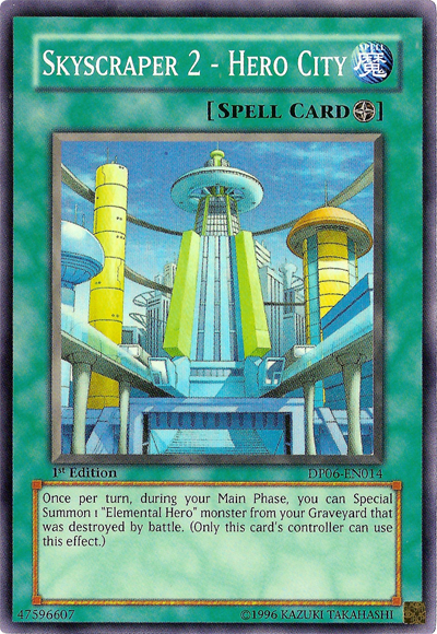 Skyscraper 2 - Hero City [DP06-EN014] Super Rare Yu-Gi-Oh!