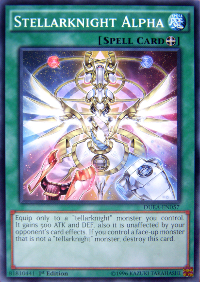 Stellarknight Alpha [DUEA-EN057] Common Yu-Gi-Oh!