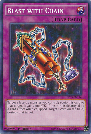 Blast with Chain [BP03-EN194] Common Yu-Gi-Oh!