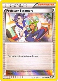 Professor Sycamore (107a/122) (Alternate Art Promo) [XY: BREAKpoint] Pokémon