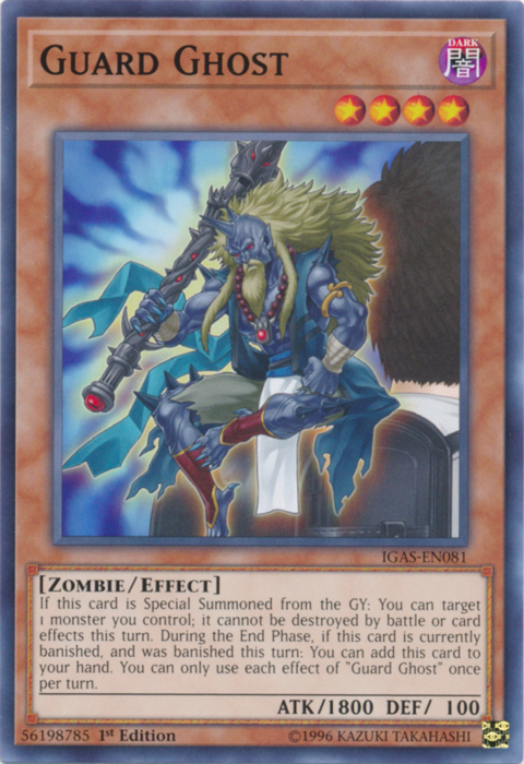 Guard Ghost [IGAS-EN081] Common Yu-Gi-Oh!